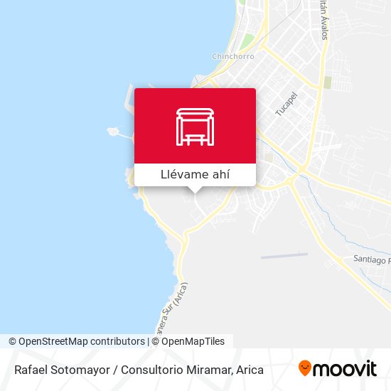 Mapa de Rafael Sotomayor / Consultorio Miramar