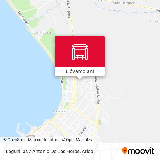 Mapa de Lagunillas / Antonio De Las Heras
