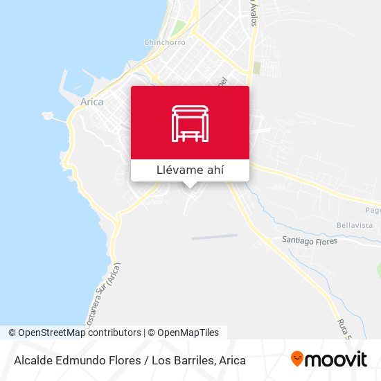 Mapa de Alcalde Edmundo Flores / Los Barriles