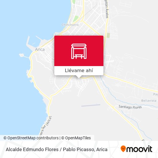 Mapa de Alcalde Edmundo Flores / Pablo Picasso