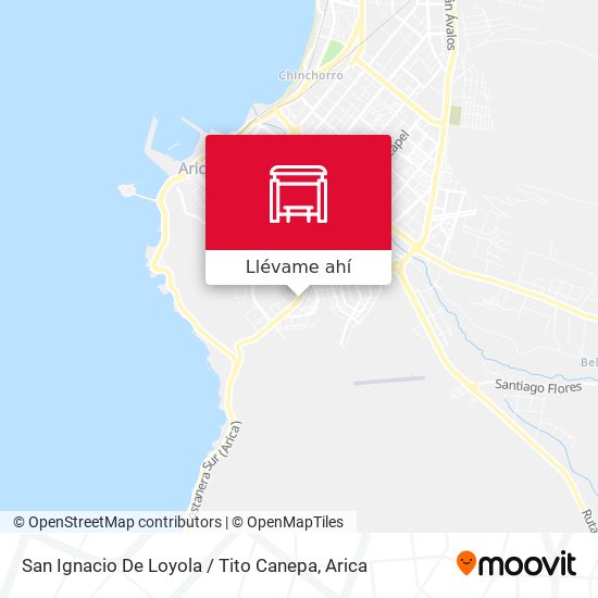 Mapa de San Ignacio De Loyola / Tito Canepa