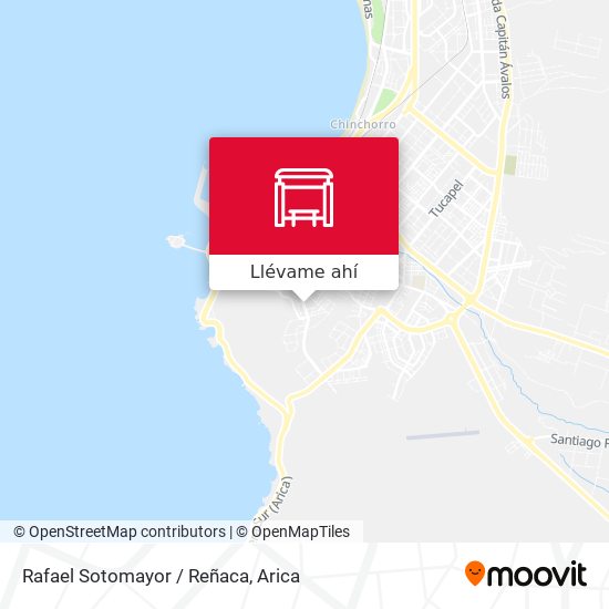 Mapa de Rafael Sotomayor / Reñaca