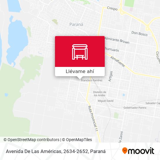 Mapa de Avenida De Las Américas, 2634-2652