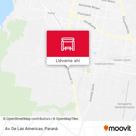 Mapa de Av. De Las Americas