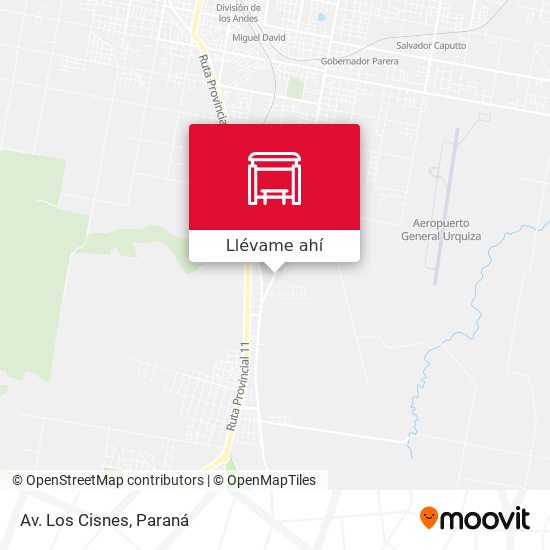 Mapa de Av. Los Cisnes