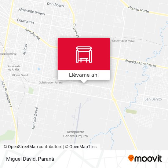 Mapa de Miguel David