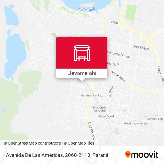 Mapa de Avenida De Las Américas, 2060-2110