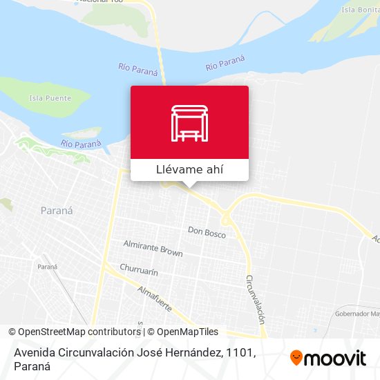 Mapa de Avenida Circunvalación José Hernández, 1101