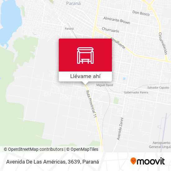 Mapa de Avenida De Las Américas, 3639