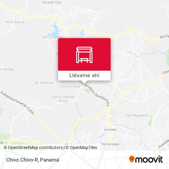 Mapa de Chivo Chivo-R