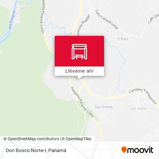 Mapa de Don Bosco Norte-I