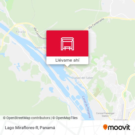 Mapa de Lago Miraflores-R