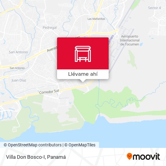 Mapa de Villa Don Bosco-I