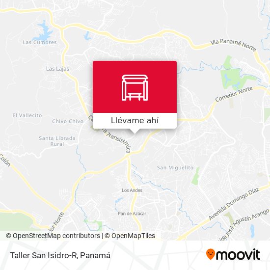 Mapa de Taller San Isidro-R