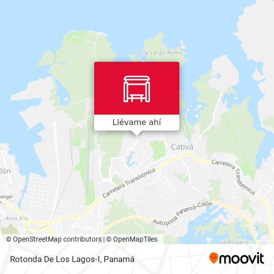 Mapa de Rotonda De Los Lagos-I