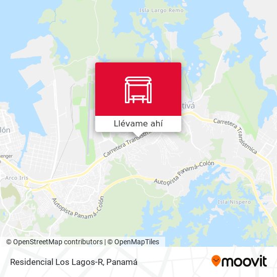 Mapa de Residencial Los Lagos-R