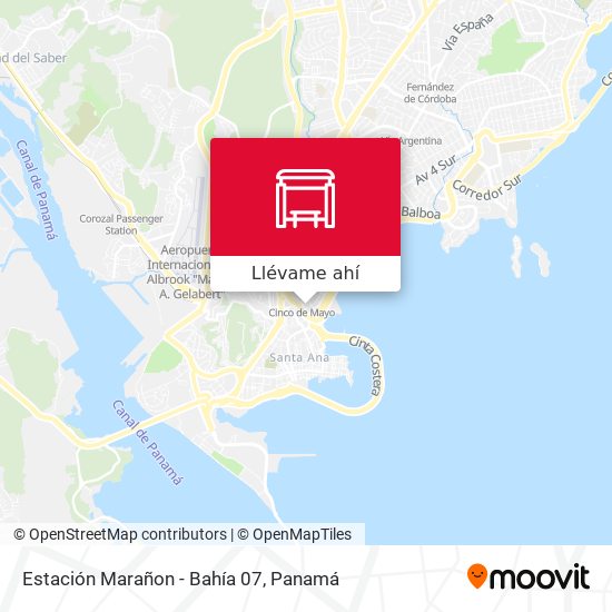 Mapa de Estación Marañon - Bahía 07
