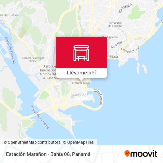 Mapa de Estación Marañon - Bahía 08