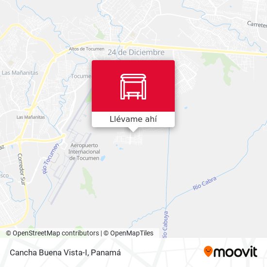 Mapa de Cancha Buena Vista-I