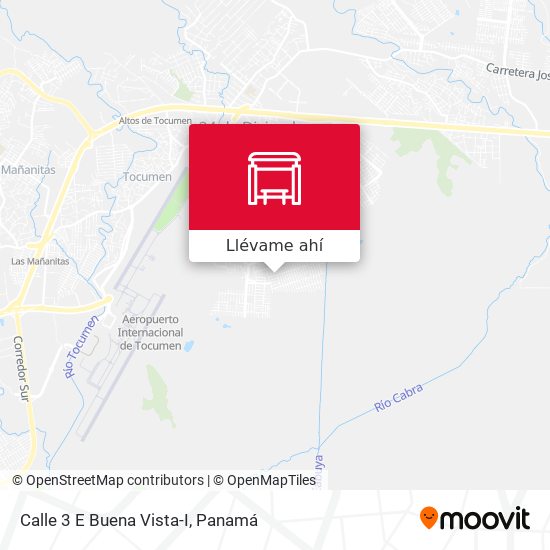 Mapa de Calle 3 E Buena Vista-I