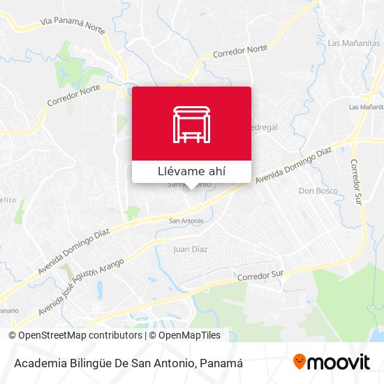 Mapa de Academia Bilingüe De San Antonio