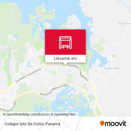 Mapa de Colegio Iptc De Colón