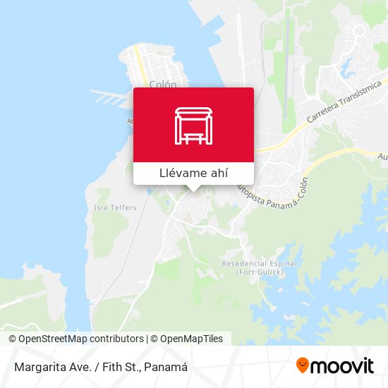 Mapa de Margarita Ave. / Fith St.