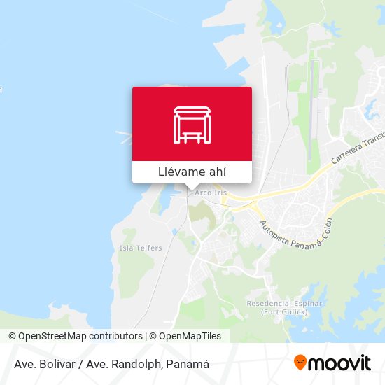 Mapa de Ave. Bolívar / Ave. Randolph