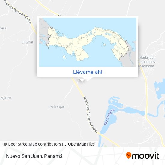 Mapa de Nuevo San Juan