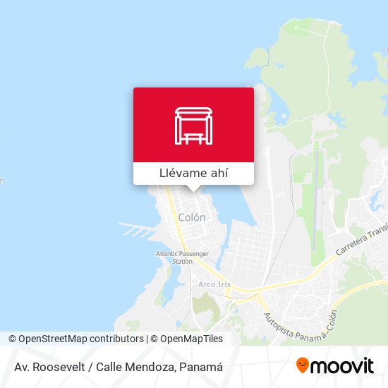 Mapa de Av. Roosevelt / Calle Mendoza