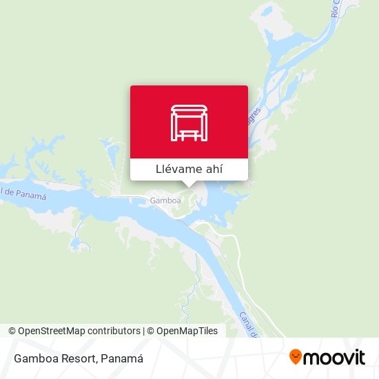 Mapa de Gamboa Resort