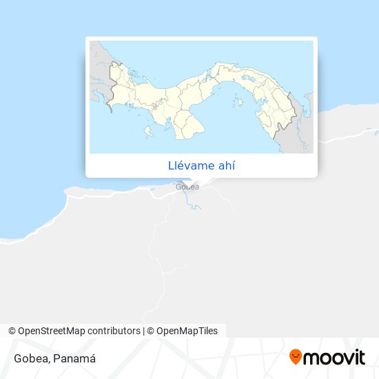 Mapa de Gobea