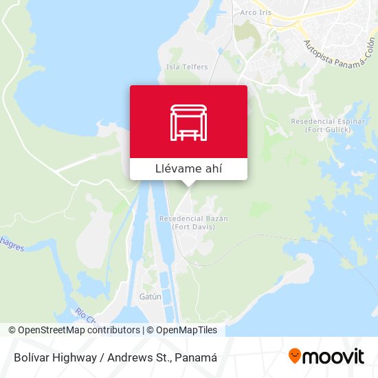 Mapa de Bolívar Highway / Andrews St.
