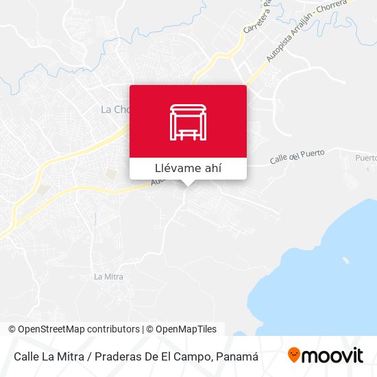Mapa de Calle La Mitra / Praderas De El Campo