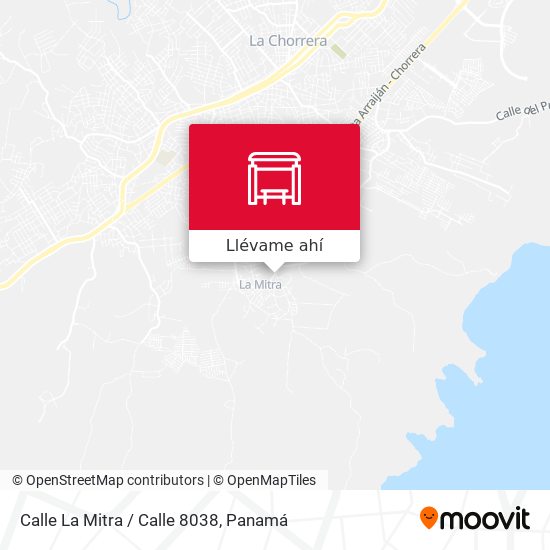 Mapa de Calle La Mitra / Calle 8038