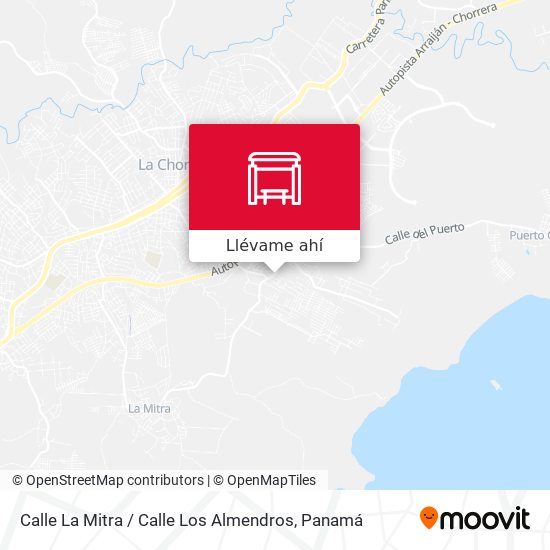 Mapa de Calle La Mitra / Calle Los Almendros