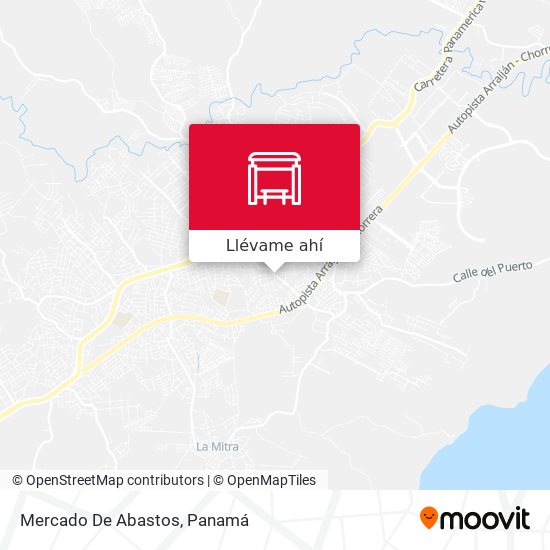 Mapa de Mercado De Abastos