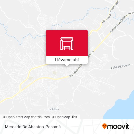 Mapa de Mercado De Abastos