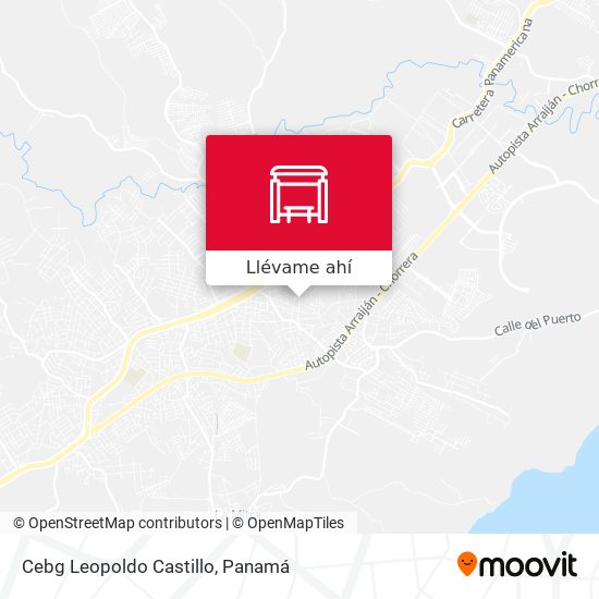 Mapa de Cebg Leopoldo Castillo
