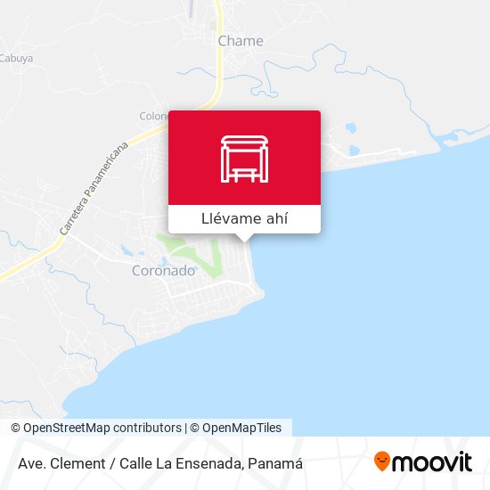 Mapa de Ave. Clement / Calle La Ensenada