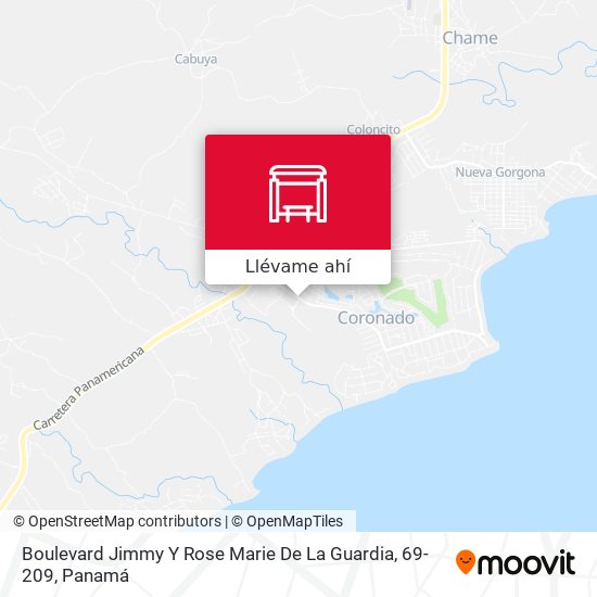 Mapa de Boulevard Jimmy Y Rose Marie De La Guardia, 69-209