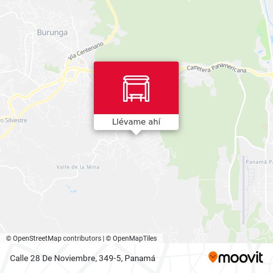 Mapa de Calle 28 De Noviembre, 349-5