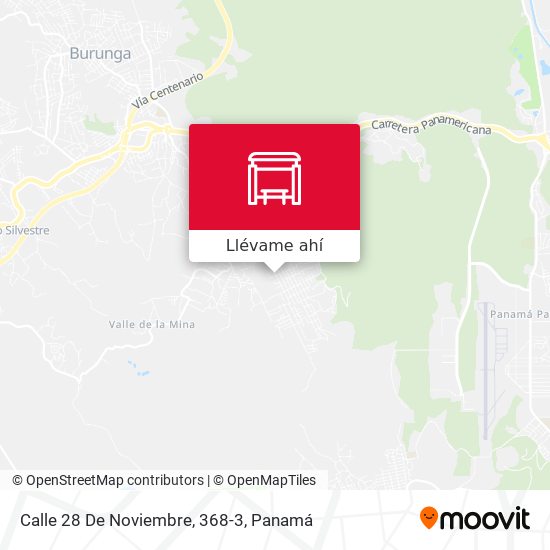 Mapa de Calle 28 De Noviembre, 368-3