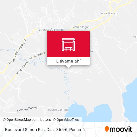 Mapa de Boulevard Simon Ruiz Diaz, 365-6