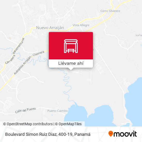 Mapa de Boulevard Simon Ruiz Diaz, 400-19