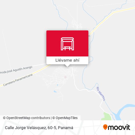 Mapa de Calle Jorge Velásquez, 60-5