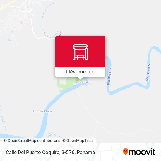 Mapa de Calle Del Puerto Coquira, 3-576