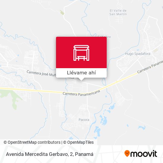 Mapa de Avenida Mercedita Gerbavo, 2