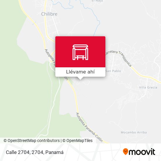 Mapa de Calle 2704, 2704