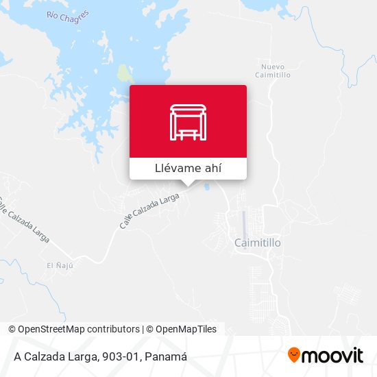 Mapa de A Calzada Larga, 903-01